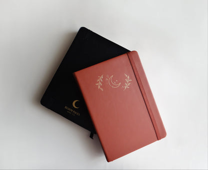 Bloom Pages & Co – A5 Hardbound Luna Journal with Prompts & Dotted Pages